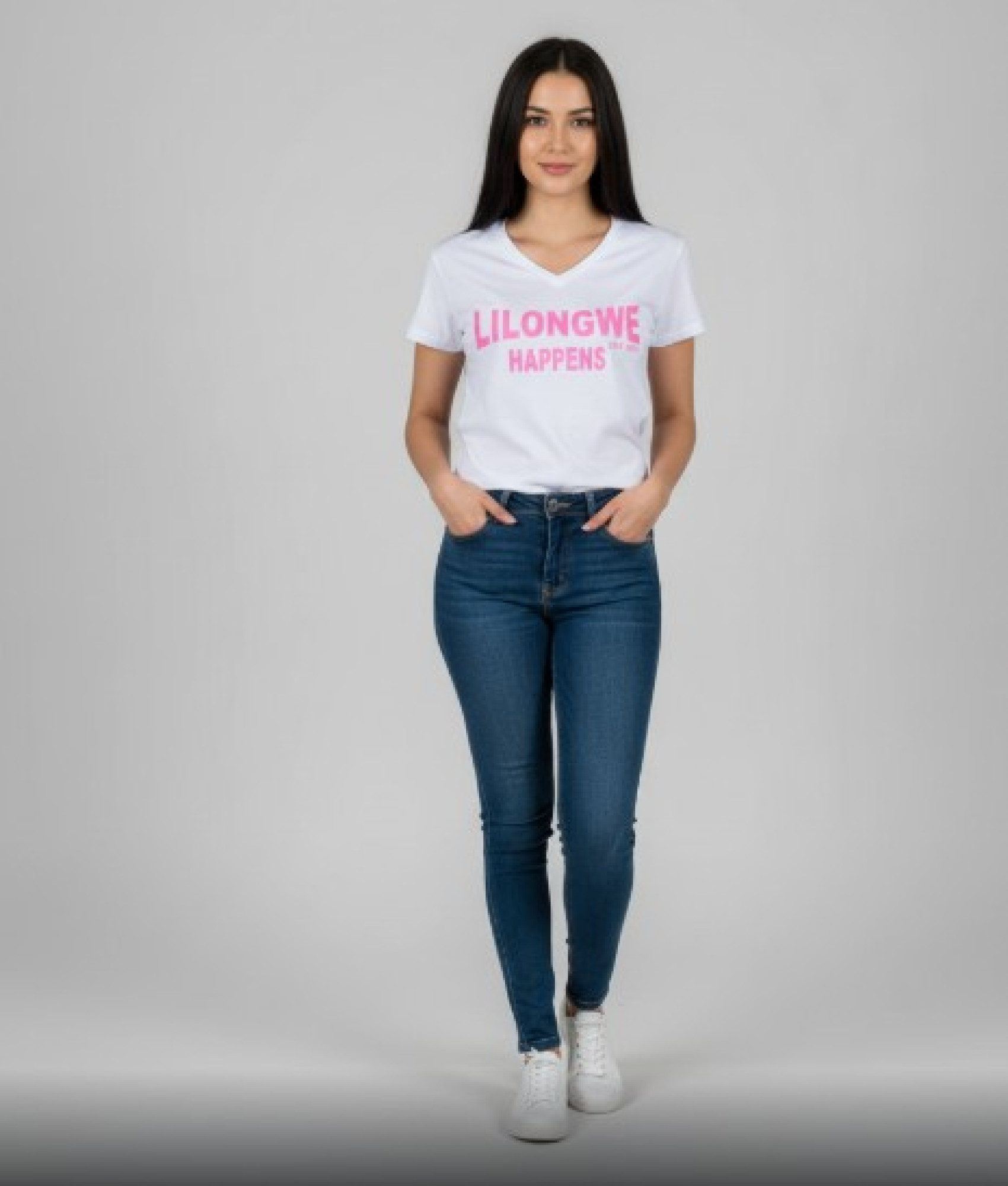 Lilongwe Happens V-Neck Tee