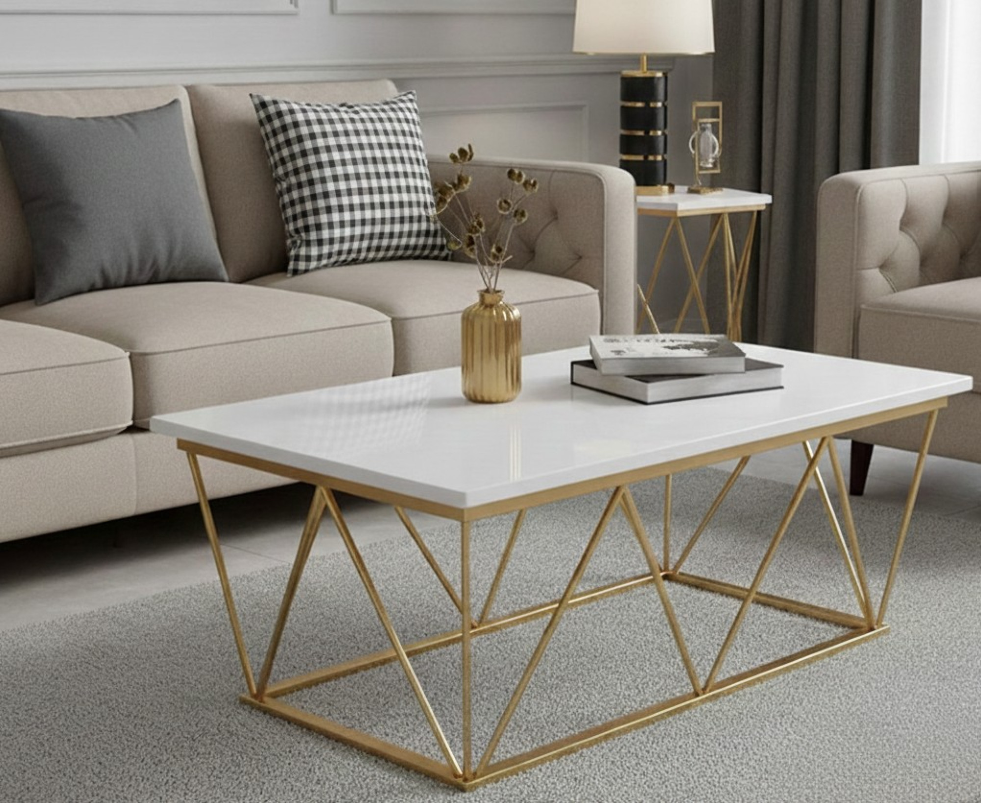 Vertex Luxe Coffee Table