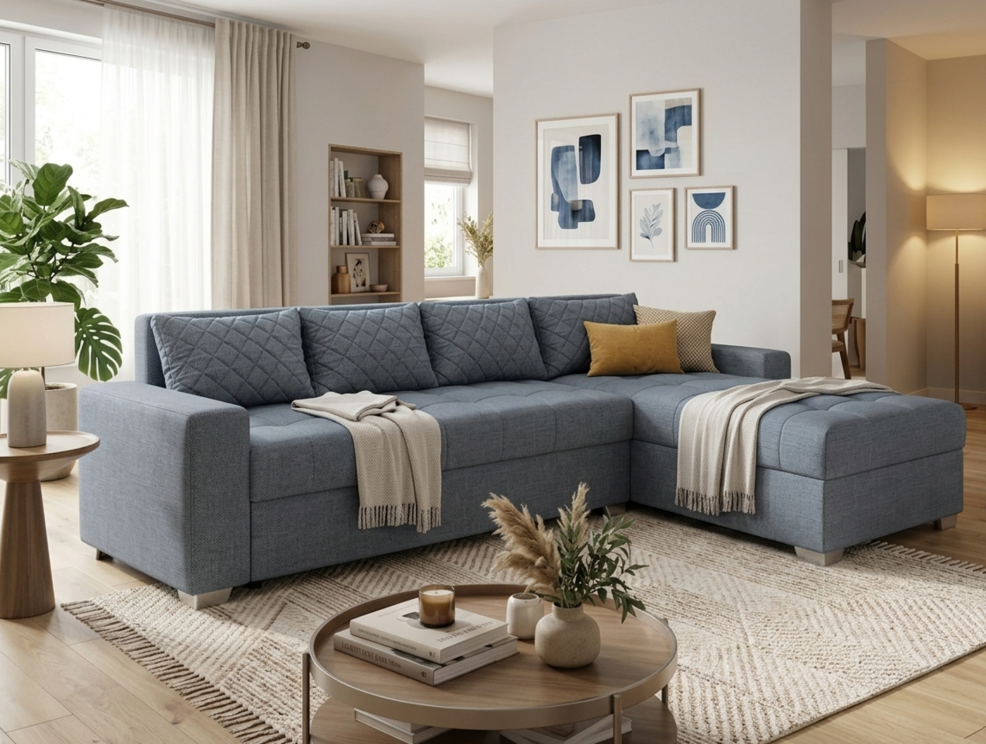 Modern L-Shape Sofa