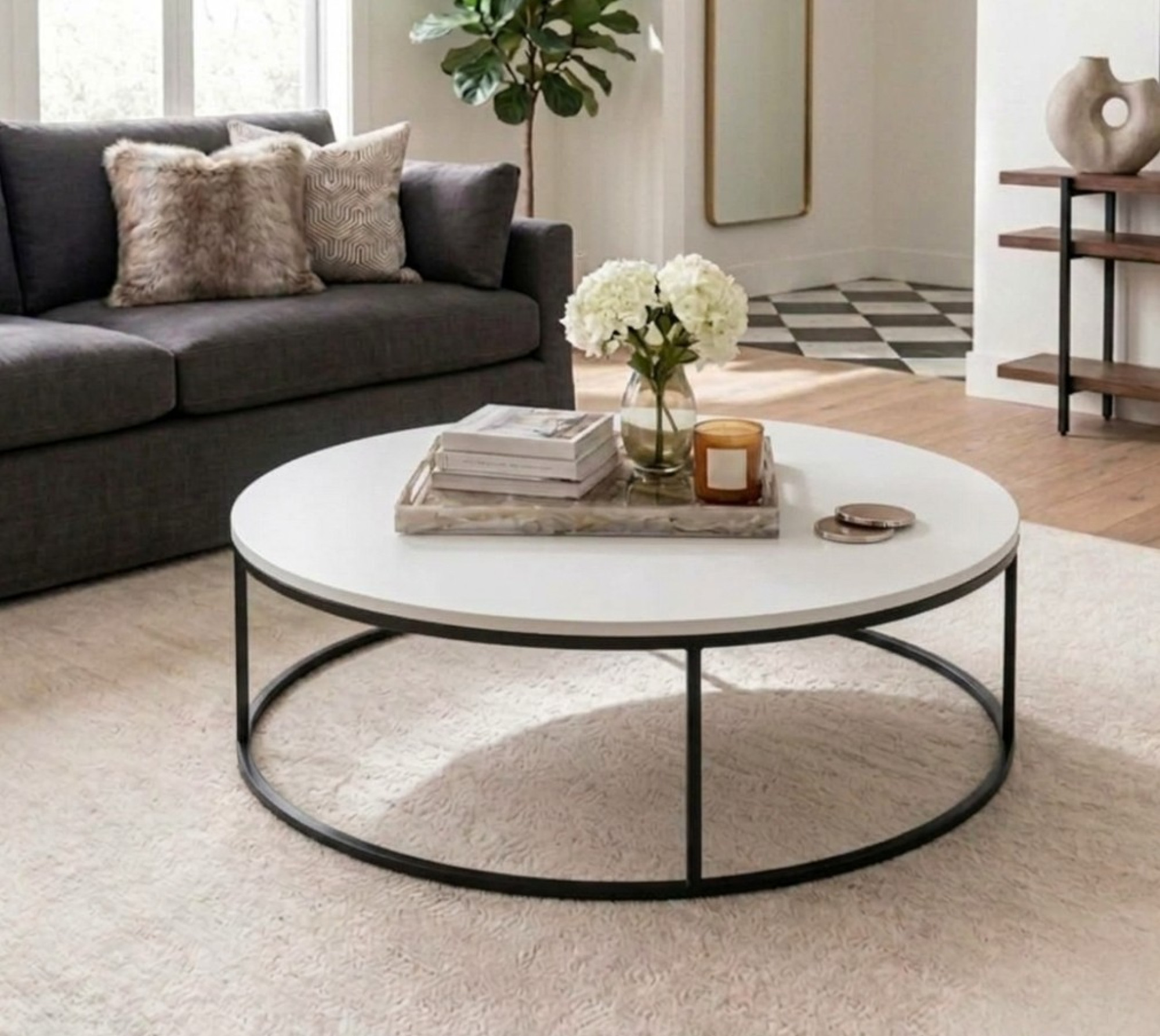 Luna Orbit Modern Coffee Table